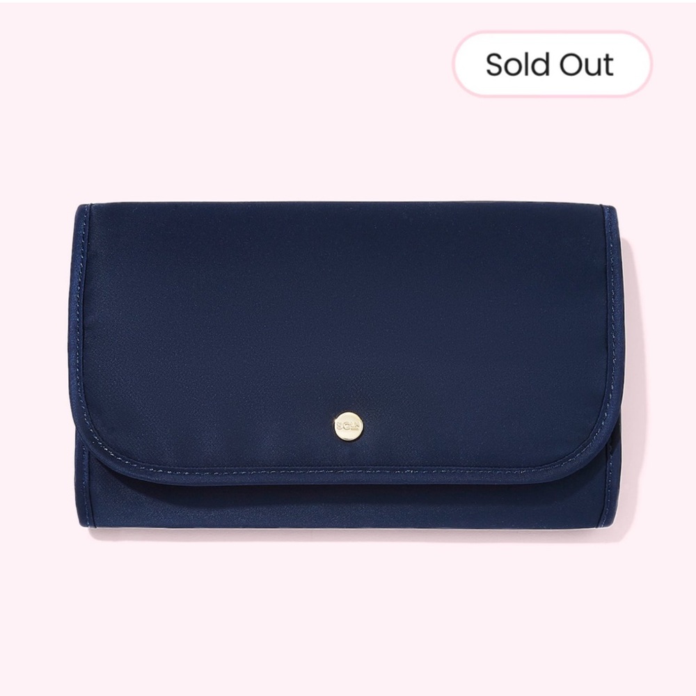 Stoney Clover Lane Sapphire Travel Jewelry Roll